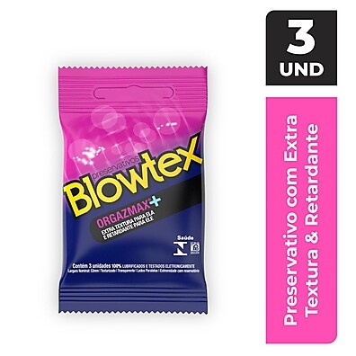 Blowtex Orgazmax+: Mais Prazer e Segurança