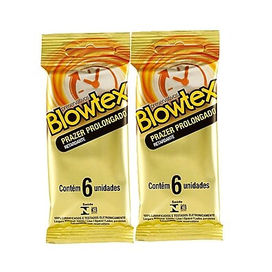 Blowtex Prazer Prolongado: 12 Unidades para + Prazer