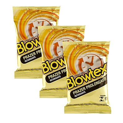 Blowtex Retardante: + Prazer, + Tempo!