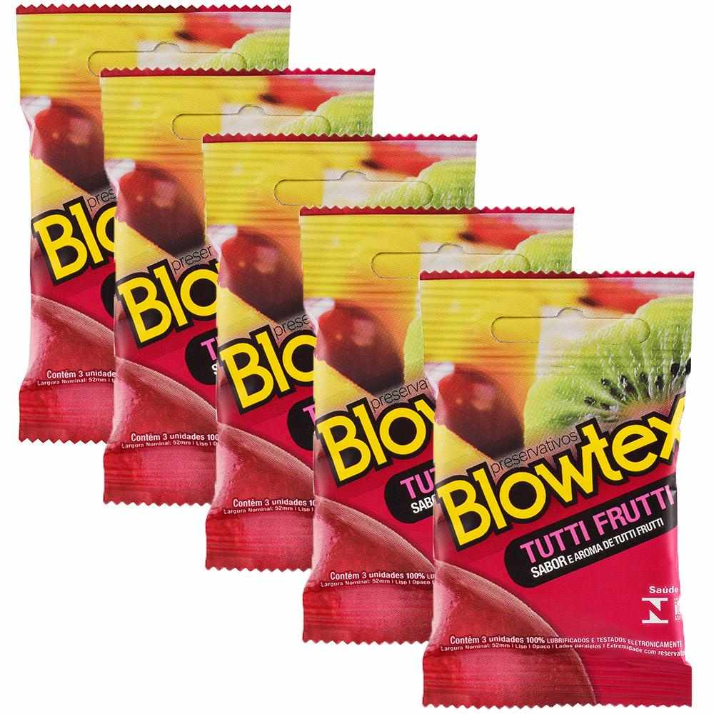 Blowtex Tutti-Frutti: Prazer Seguro e Saboroso!