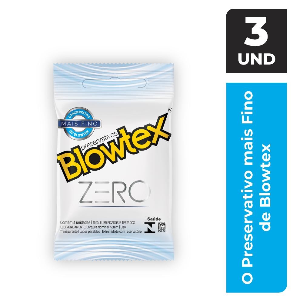 Blowtex Zero: Sinta Mais com a Camisinha Mais Fina