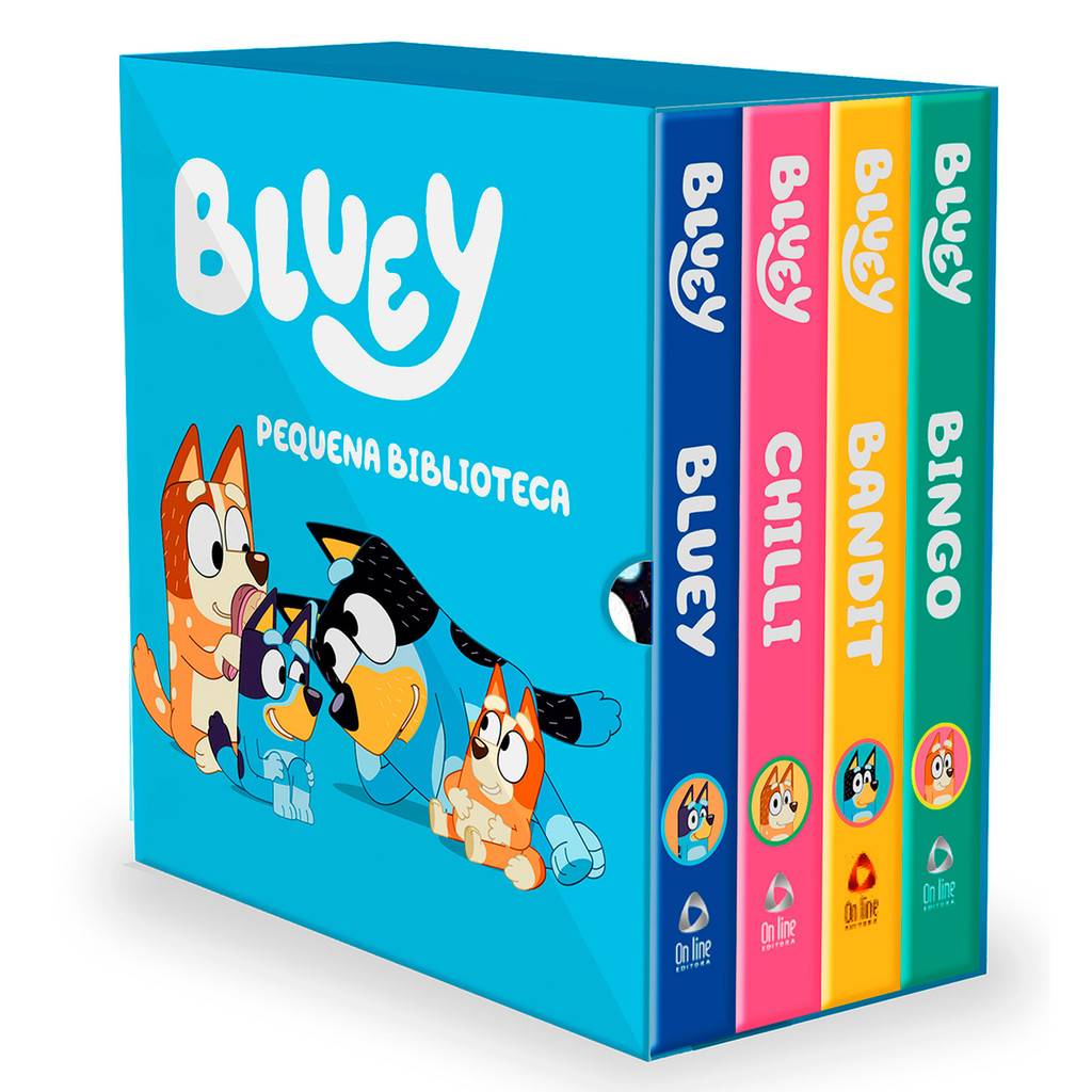 Bluey: Box com 4 Livros – Aventura e Diversão!