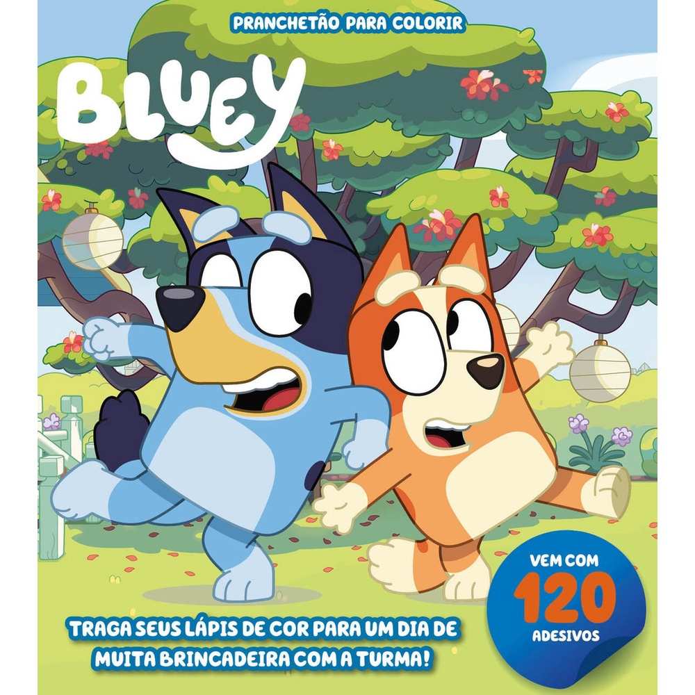 Bluey Colorir: Pranchetão Divertido e Criativo!