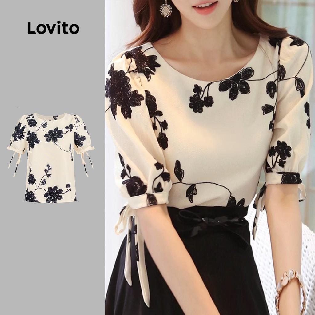 Blusa Boho Floral Lovito: Estilo e Conforto!