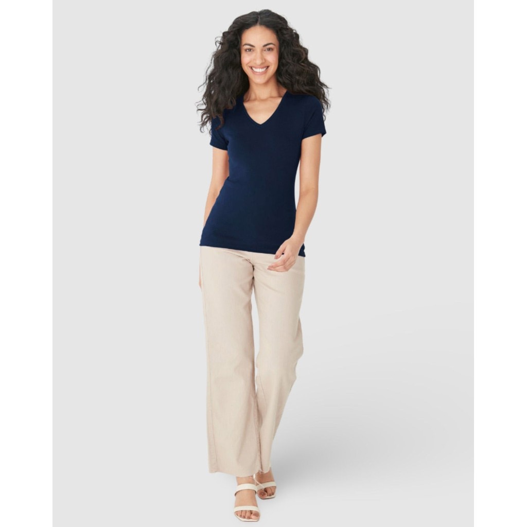 Blusa Decote V Algodão: Conforto e Estilo!