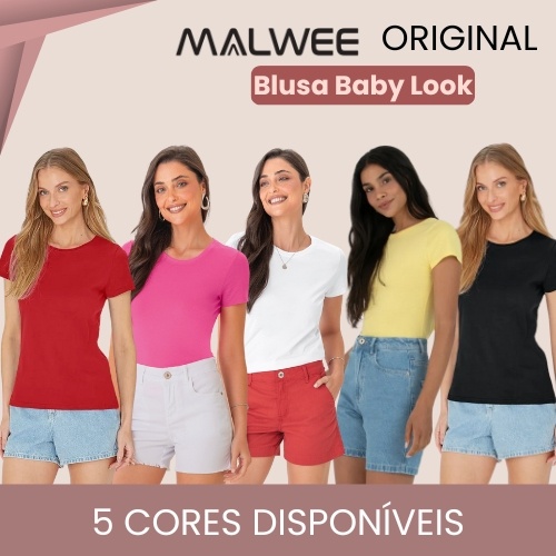 Blusa Feminina Malwee 100% Algodão – Conforto e Estilo Básico