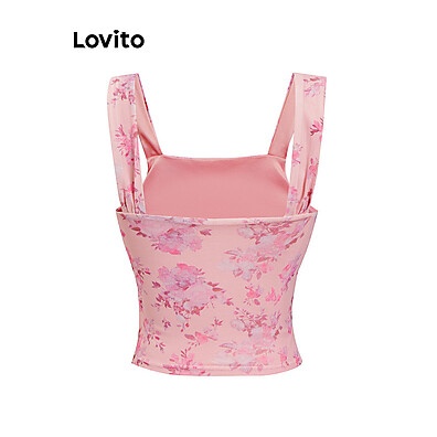 Blusa Floral Lovito: Estilo Casual e Fofo!