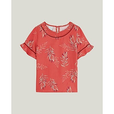 Blusa Floral Viscose Menina - Estilo e Conforto para o Dia a Dia