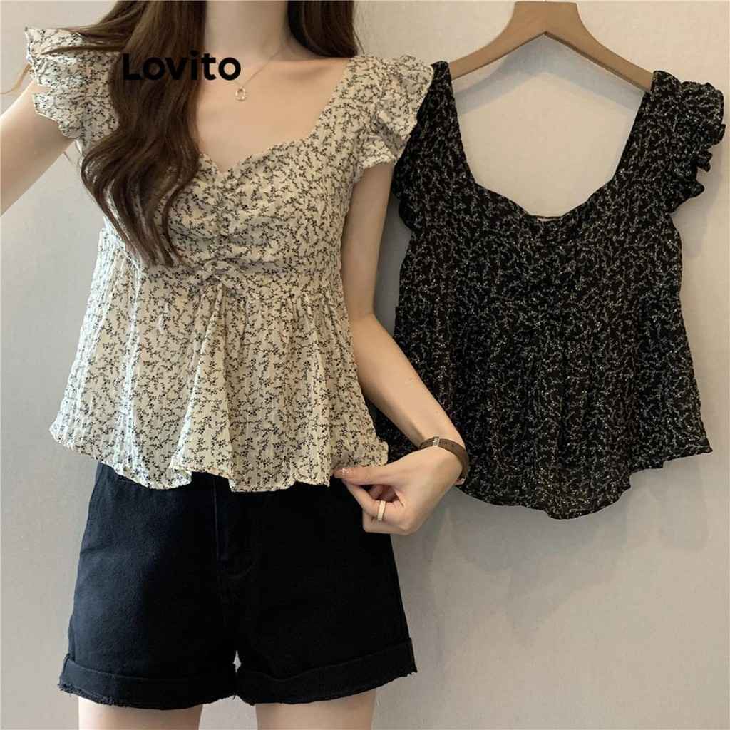 Blusa Franzida Lovito: Estilo Soltinho para o Verão