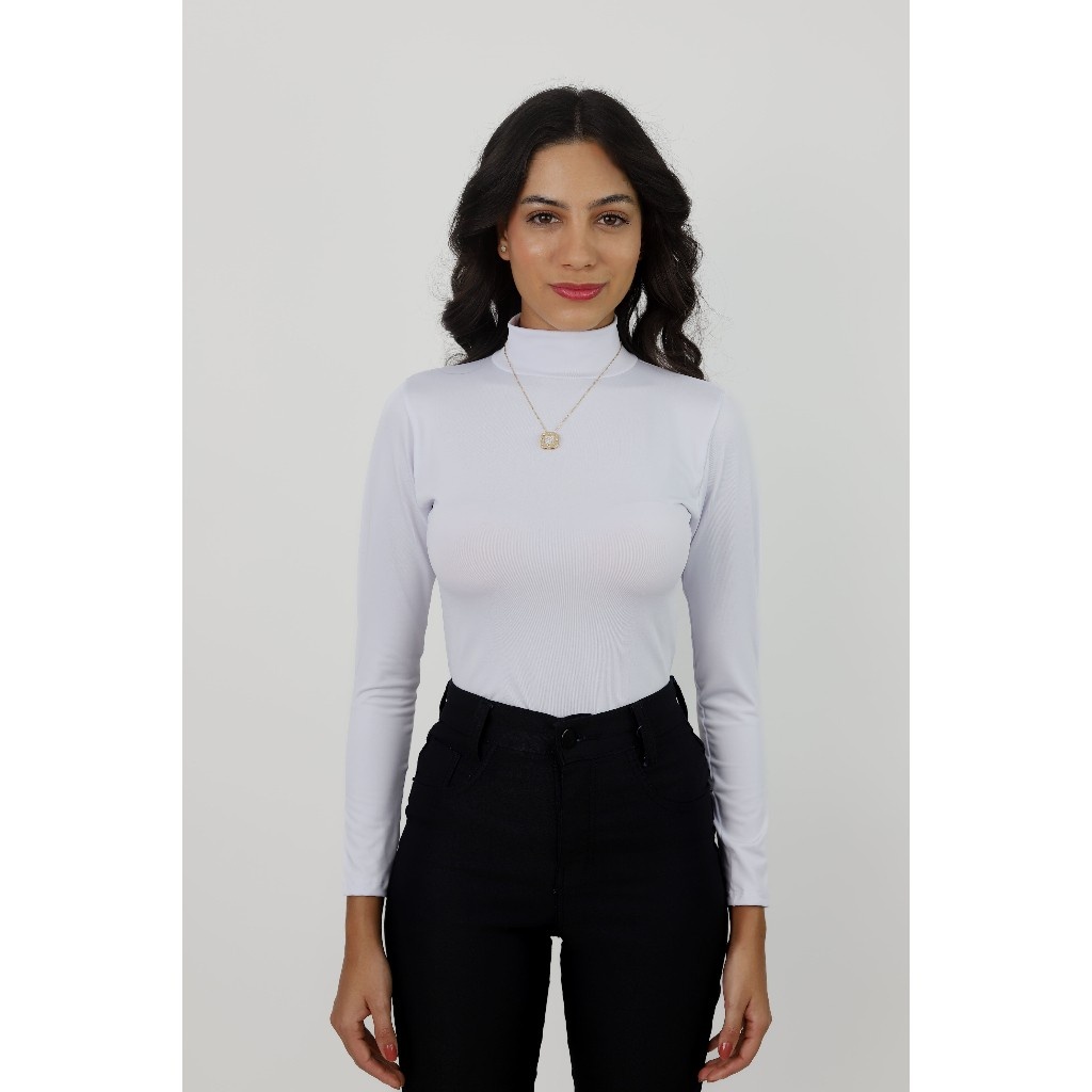 Blusa Gola Alta Feminina: Conforto e Estilo!