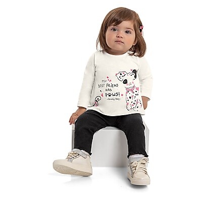 Blusa Infantil Manga Longa: Estilo e Conforto!