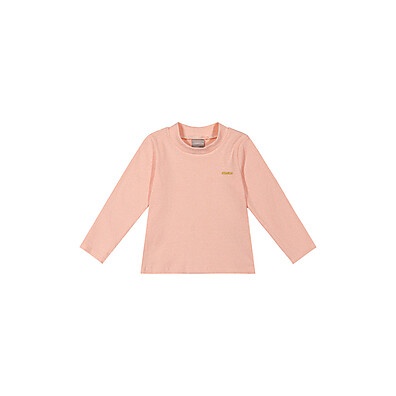 Blusa Infantil Menina Canelada Rosa – Conforto e Estilo