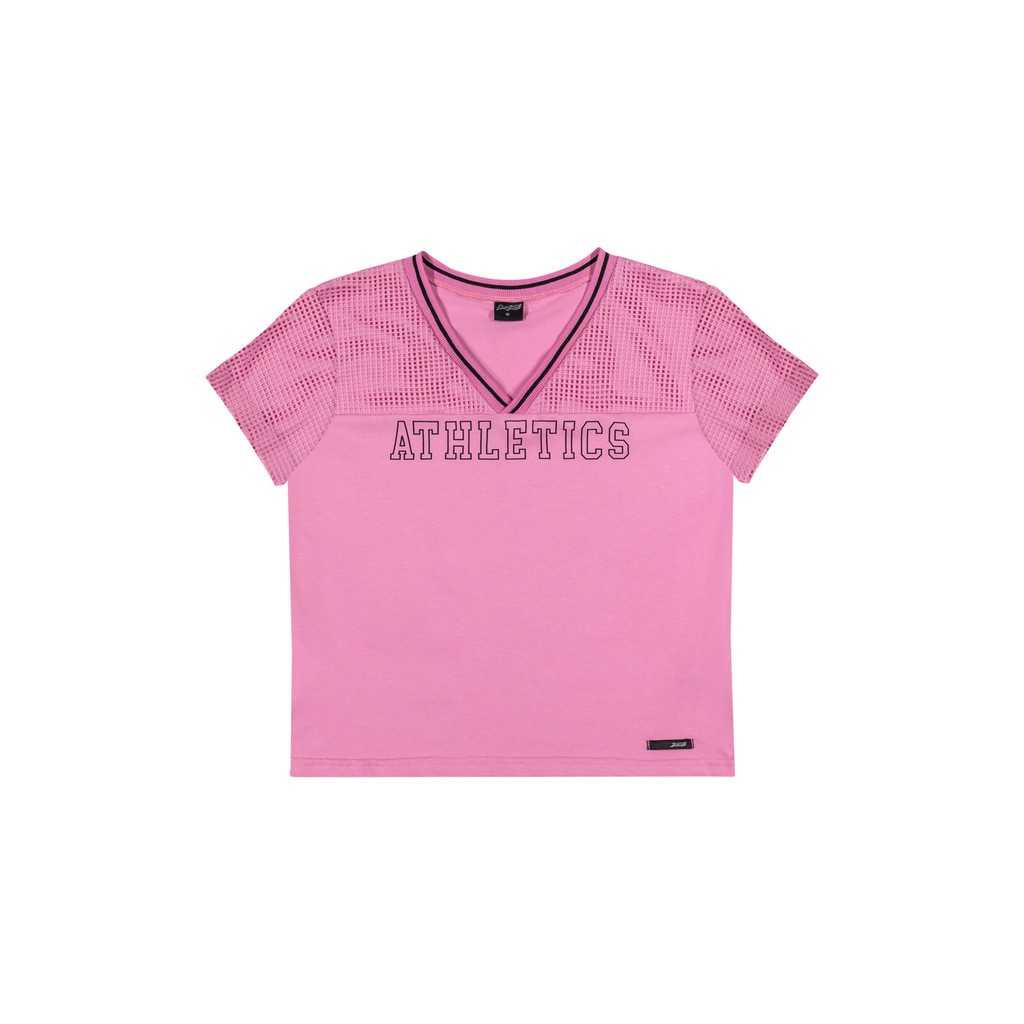 Blusa Juvenil Beats Rosa: Estilo e Atitude!