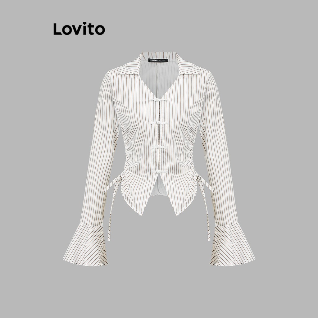 Blusa Listrada com Laço: Estilo Casual e Elegante