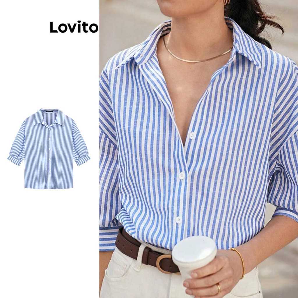 Blusa Listrada Lovito: Conforto e Estilo!