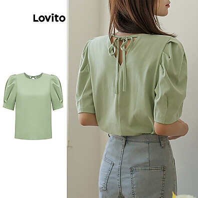 Blusa Lovito com Amarração: Estilo e Conforto!