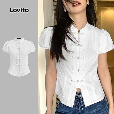 Blusa Lovito Elegante: Seu Look Perfeito!
