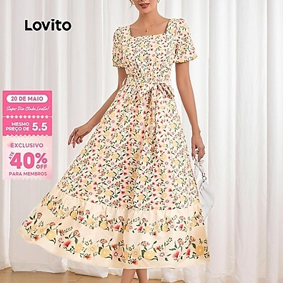 Blusa Lovito Floral: Elegância Casual