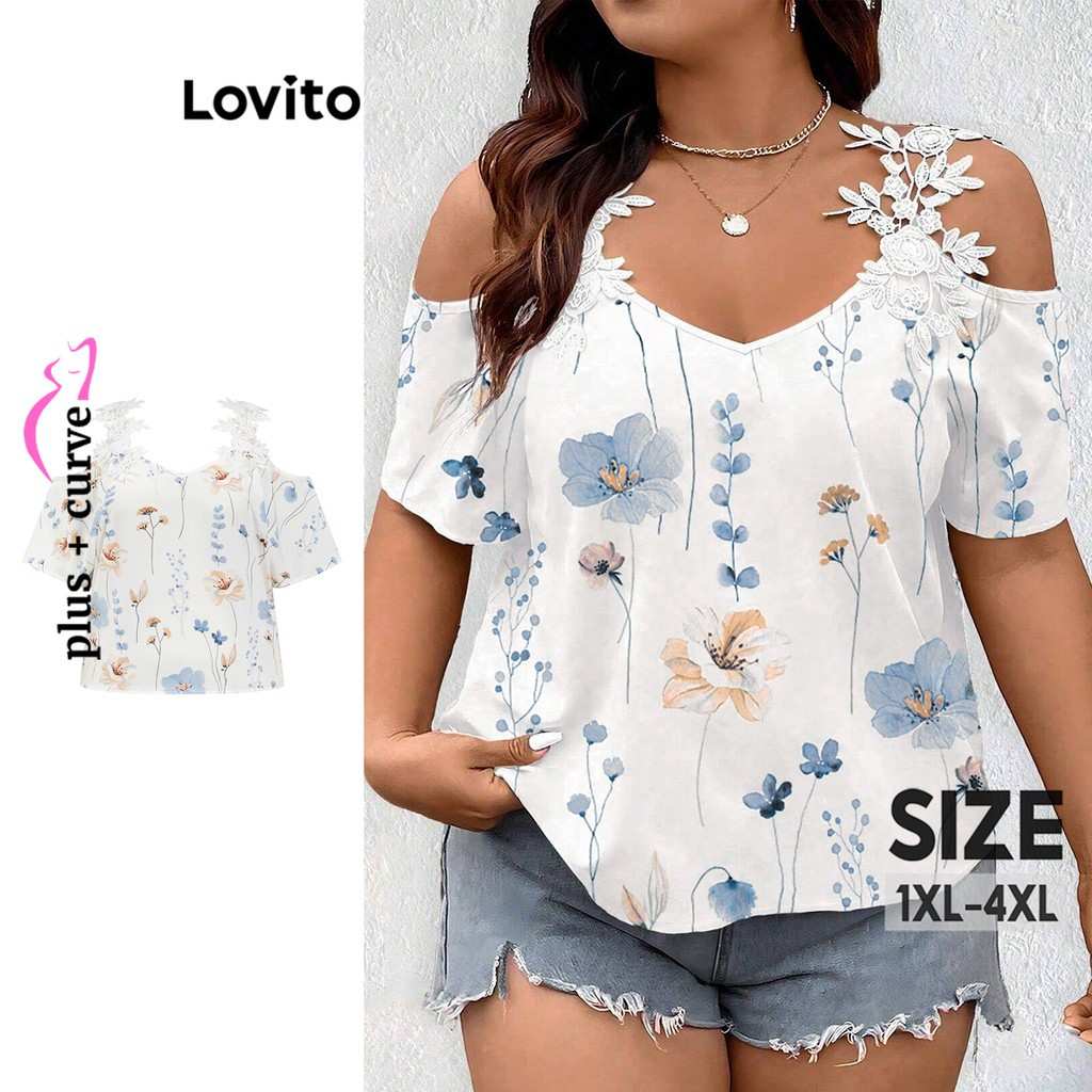 Blusa Plus Size Floral: Elegância e Conforto!