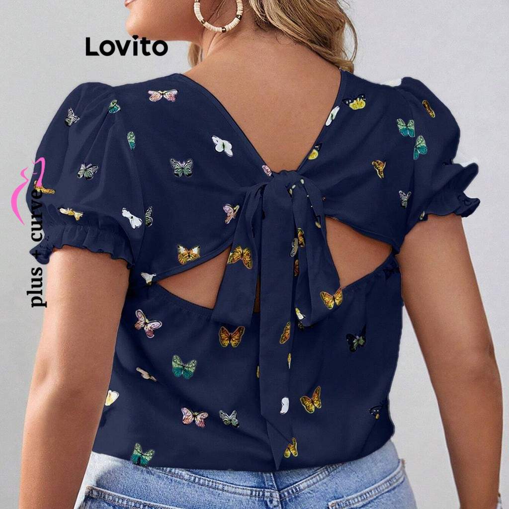 Blusa Plus Size Lovito: Estilo e Conforto!