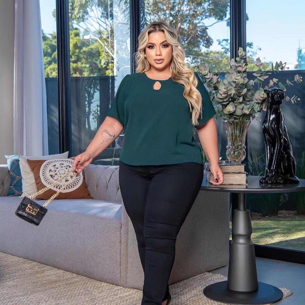 Blusa Plus Size Verão: Conforto e Estilo!