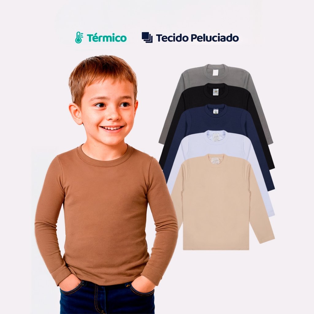 Blusa Térmica Infantil: Conforto e Calor!