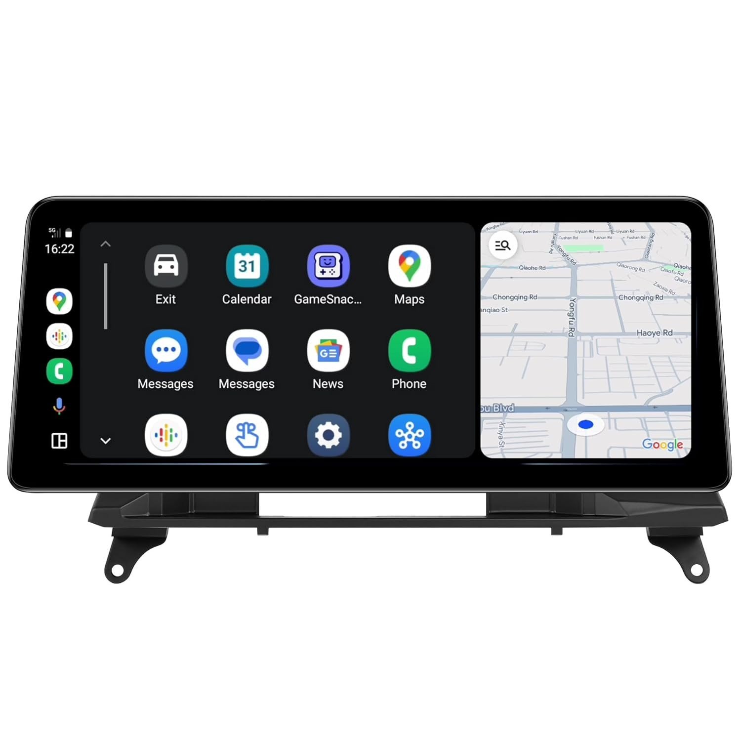 Central Multimídia BMW X5 X6 E70 E71 (2007-2010) CCC: CarPlay Sem Fio, Android Auto e Tela IPS 12.3"