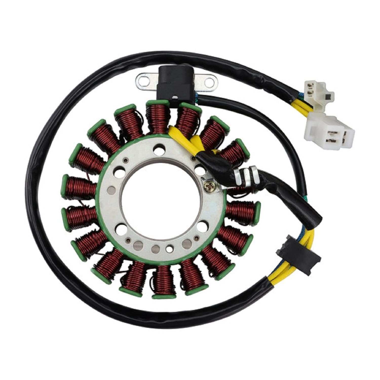 Bobina de Estator Magnético GOOFIT 18 Polos: Potência e Durabilidade para sua Scooter/ATV 250cc/260cc CN250 CH250