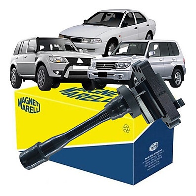 Bobina Ignição Magneti Marelli - Original para Pajero, Lancer e Galant