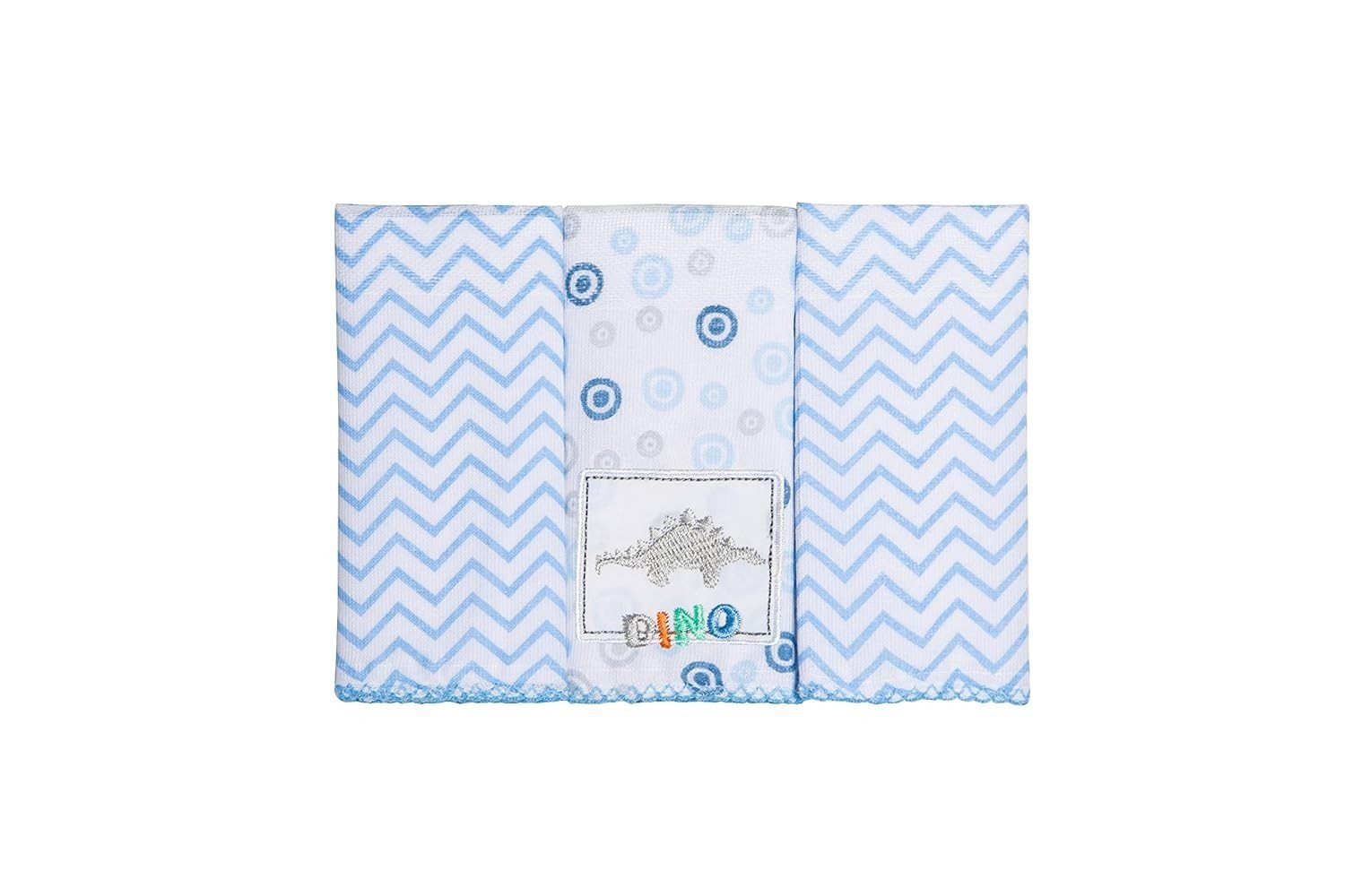 Paninho de Boca Karinho 32x32cm - 3 Unidades em Tecido 100% Algodão Macio