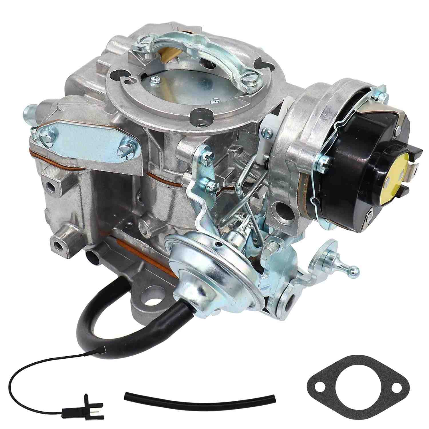 Carburador 1 Boca para Ford F100, F150, F250, F350 4.9L 300 Cu (1965-1985) - Carter YF Type C1YF com Choke Elétrico