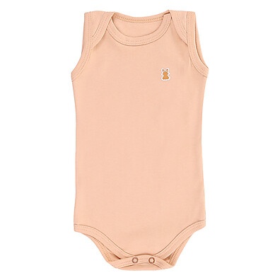 Body Bebê Regata Kiko Baby Timeless Suedine Liso – Conforto e Estilo