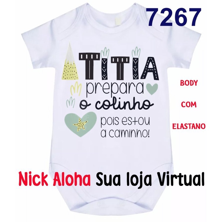 Body Bebê: Titia, o Colinho Tá Pronto!