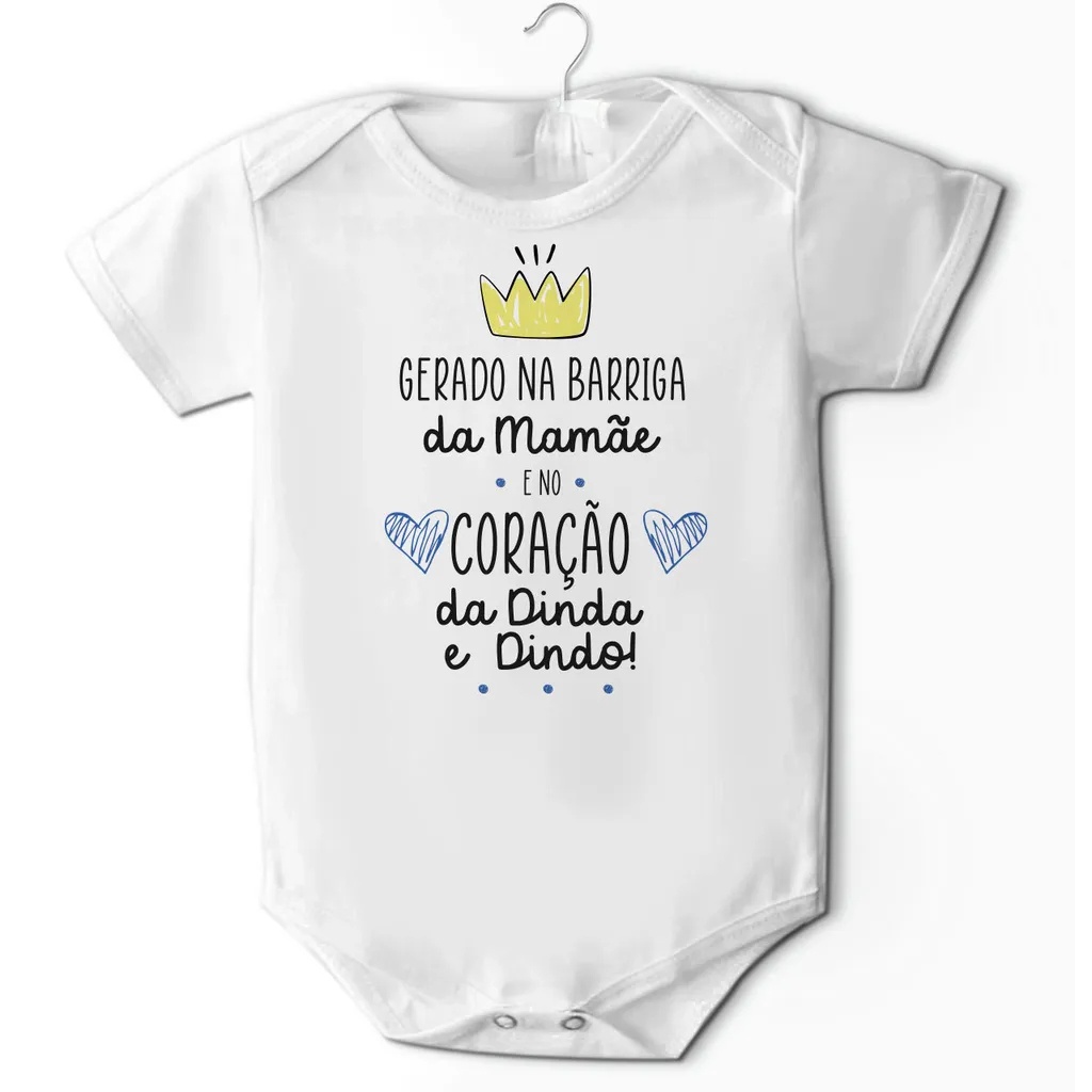 Body Dinda e Dindo: Amor Gerado na Barriga!