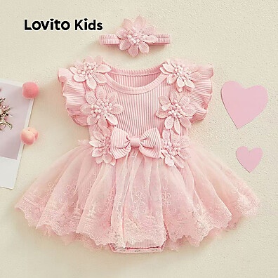 Body Infantil Rosa Lovito: Conforto e Estilo!