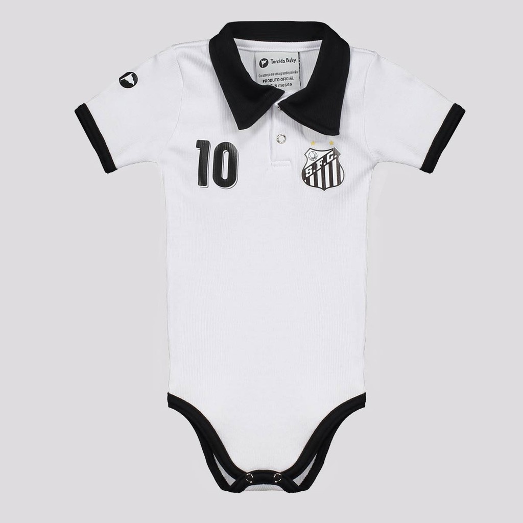 Body Polo Santos Bebê: Conforto e Estilo!