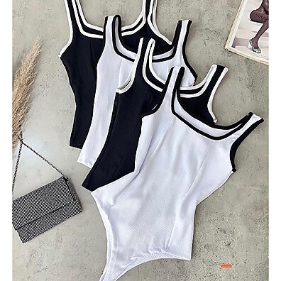 Body Regata Bicolor: Estilo Gringa e Conforto!