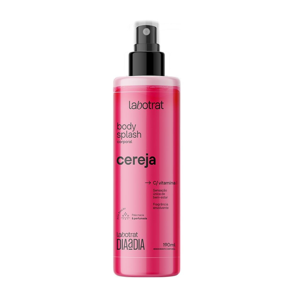Body Splash Cereja Labotrat: Hidratação e Frescor