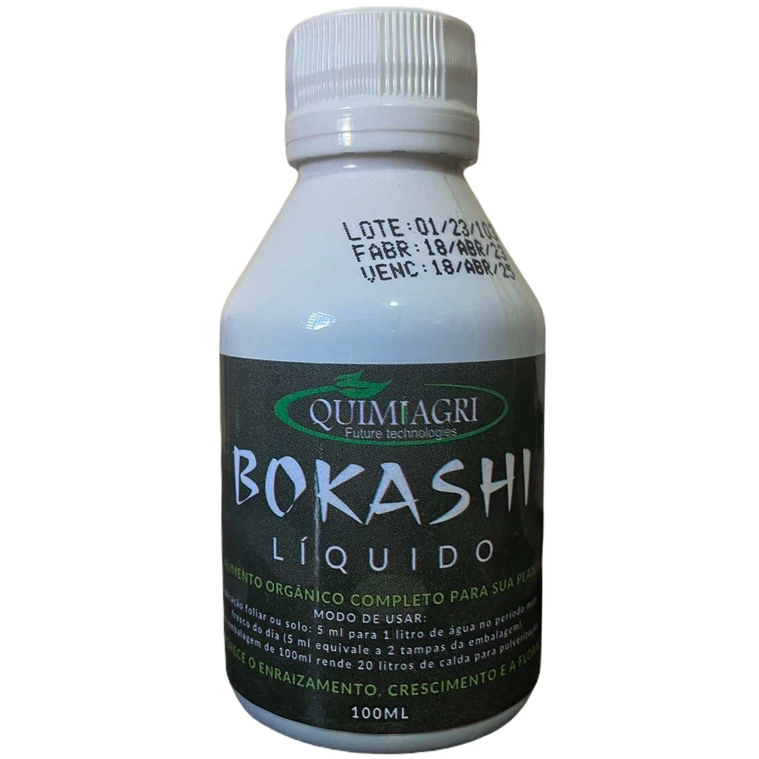 Adubo Concentrado Bokashi 100ml - Fertilizante Orgânico para Plantas Saudáveis