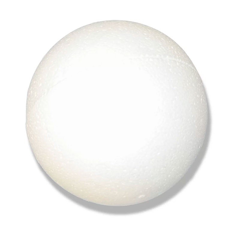 Bola de Isopor 200mm: Kit com 3 Unidades