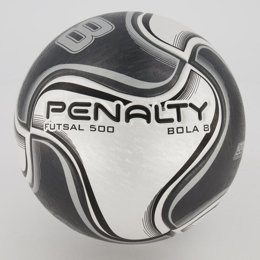 Bola Penalty 8 X Futsal Cinza e Preta: Alta Performance no Jogo