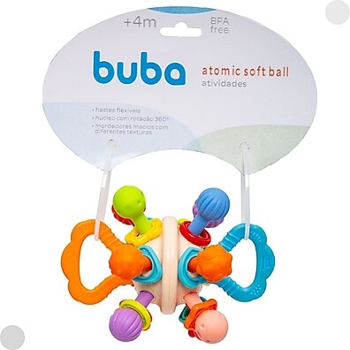 Bola Sensorial Buba Atomic: Diversão e Desenvolvimento!
