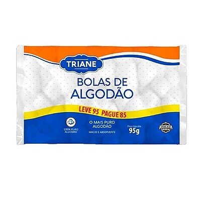 Bolas de Algodão Triane: Conforto e Higiene