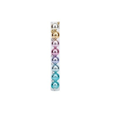 Bolas de Natal Rainbow: Decore com Cores!