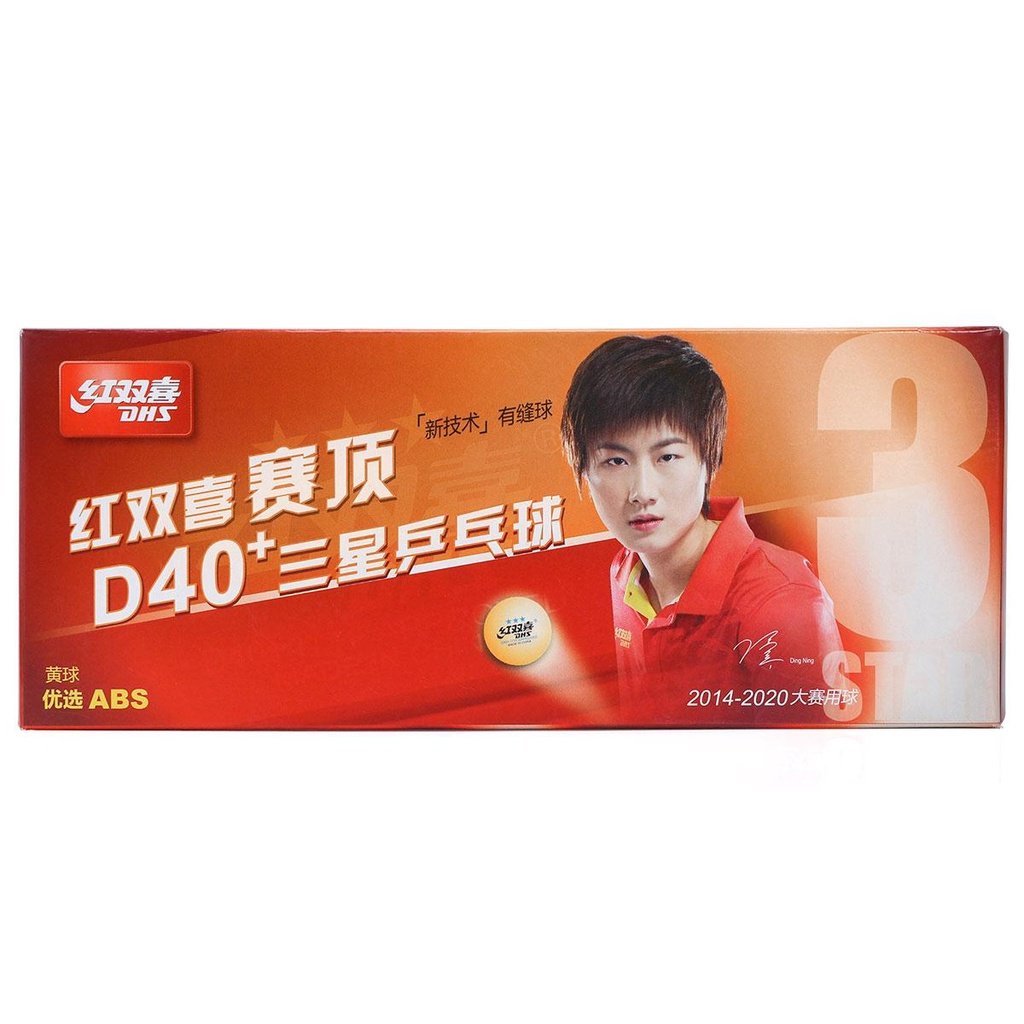 Bolas de Tênis de Mesa DHS 40+ ITTF: Performance Profissional