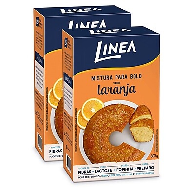 Bolo de Laranja Linea: Sabor e Saúde em 2 Unidades!