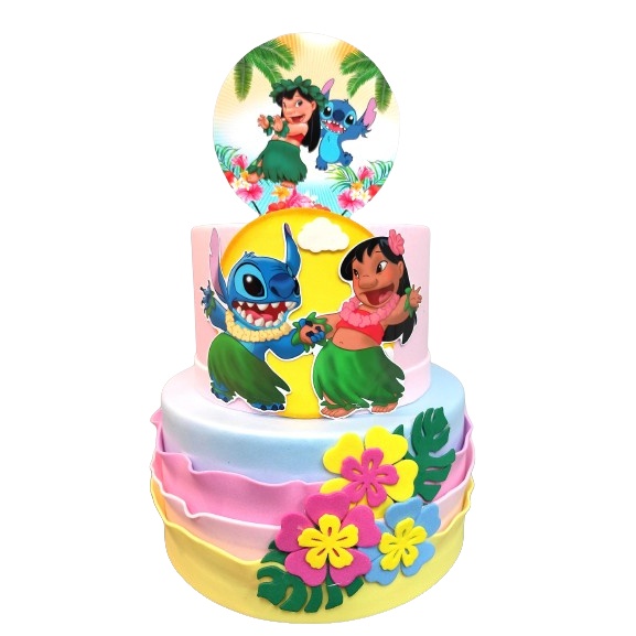 Bolo Fake Lilo e Stitch: Decore Festas com Estilo e Segurança!