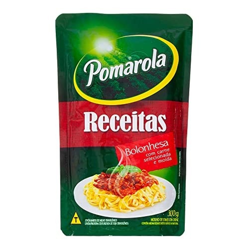 Molho De Tomate Bolonhesa Pouch Pomarola 300g