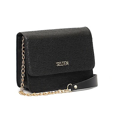 Bolsa Bag Balada Pequena com Corrente Dourada