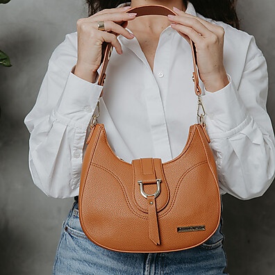 Bolsa Baguete Santorini: Estilo e Segurança!
